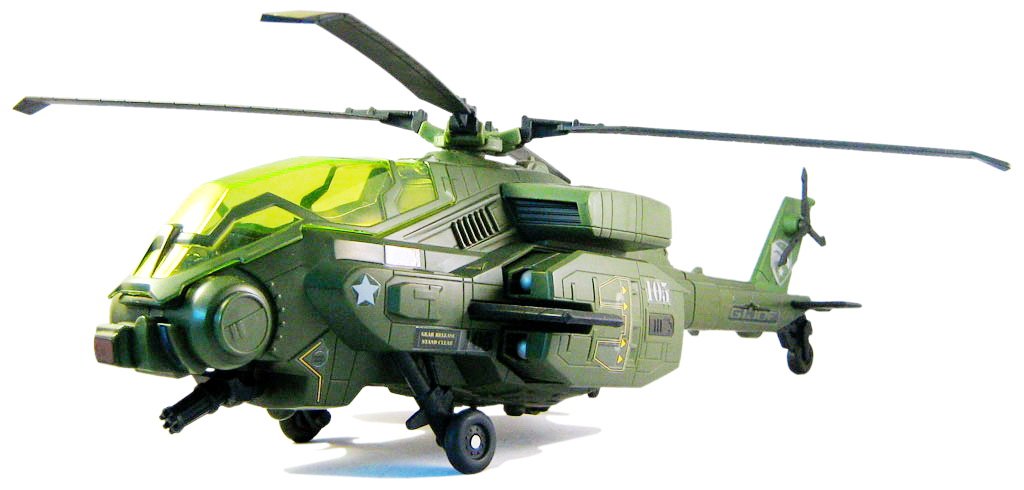 G.I. Joe Rise of Cobra Dragonhawk XH1 Helicopter with Wild Bill